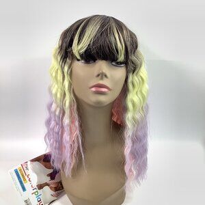 Outre wigpop Scorpio Synthetic Full Wig Cosmic Unicorn Wavy Bangs